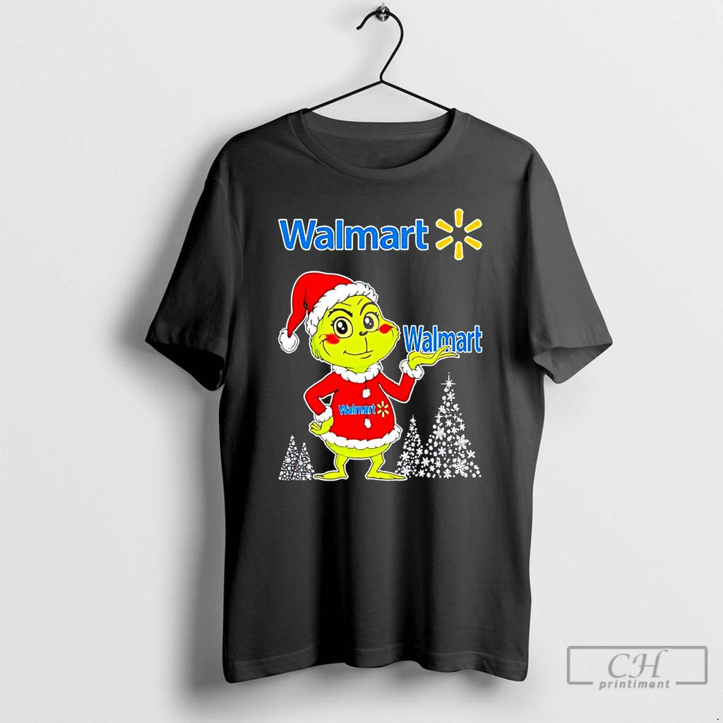 Classic Santa Grinch Walmart Christmas T Shirts Hoodie Sweatshirt | PurePodTees.com