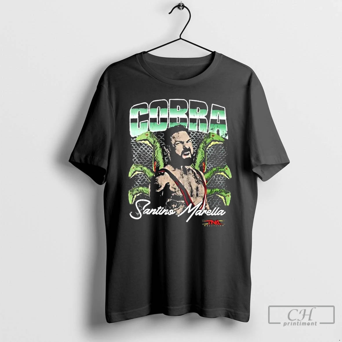 Classic Santino Marella Vintage Cobra T Shirts Hoodie Sweatshirt | PurePodTees.com