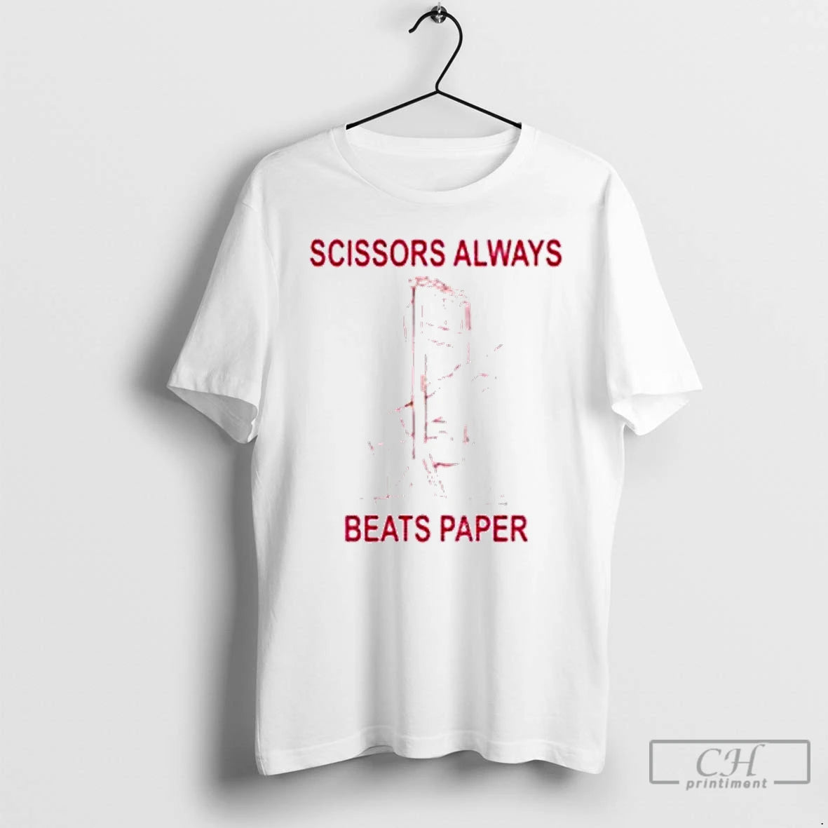 Classic Scissors Always Beats Paper Shirt Hoodie Sweatshirt | PurePodTees.com
