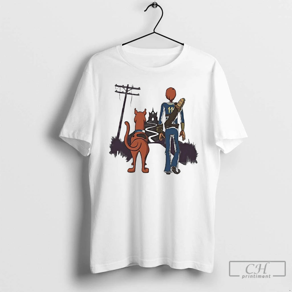 Classic Scooby Doo Shaggy Rogers Fallout Shirt Hoodie Sweatshirt | PurePodTees.com