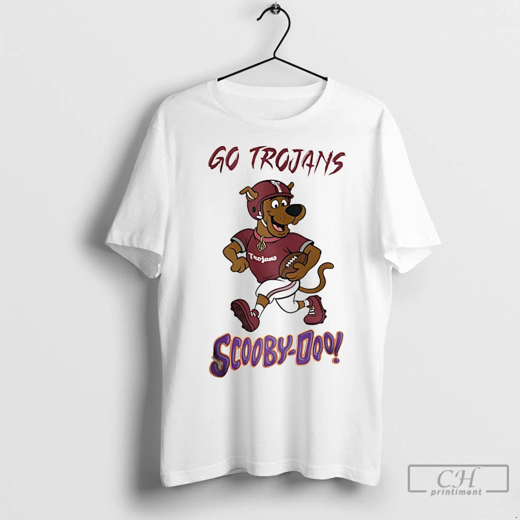 Classic Scooby Doo X Troy Trojans Go Trojans