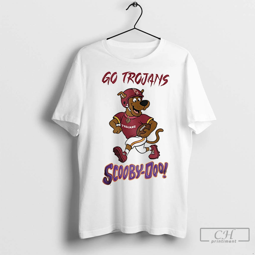 Classic Scooby Doo X Usc Trojans Go Trojans Cartoon
