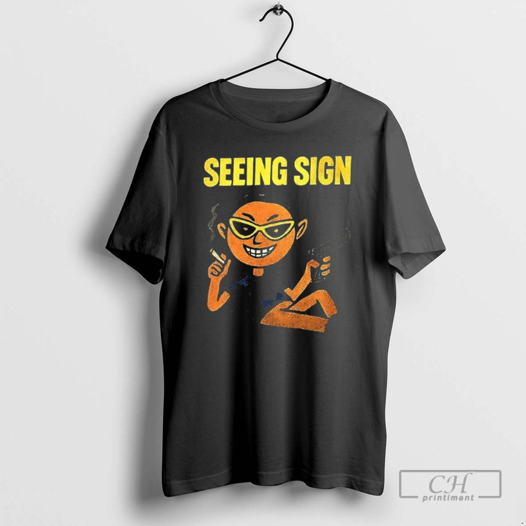 Classic Seeing Sign Pulp Fiction Costume Shirt Sweater