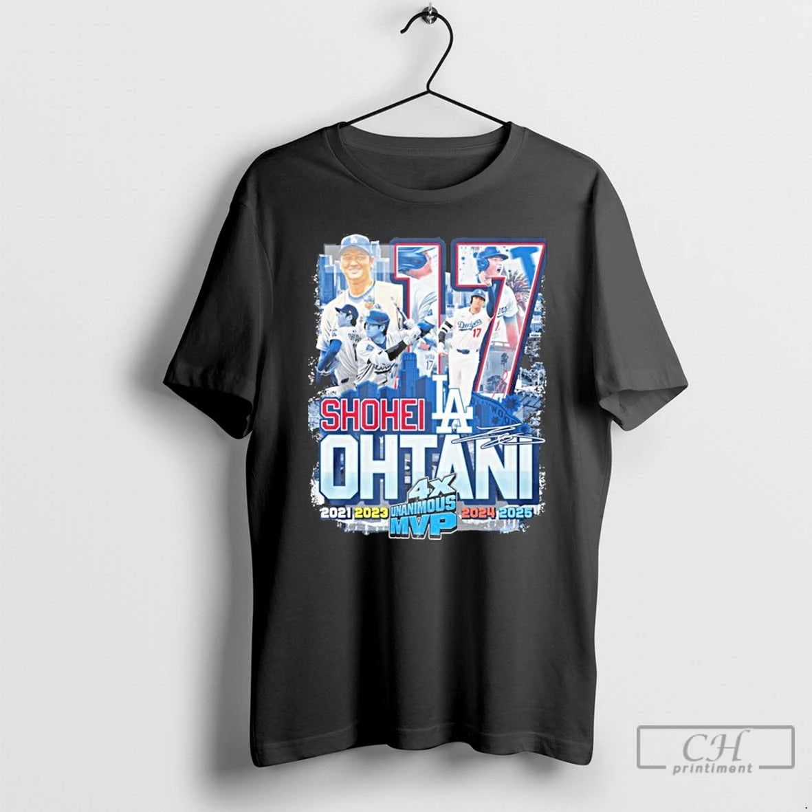 Classic Shohei Ohtani 4x Mvp Signature Shirt Hoodie Sweatshirt | PurePodTees.com