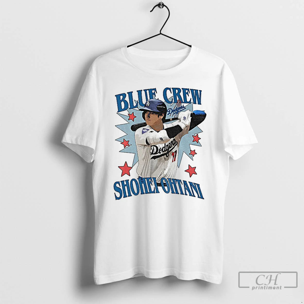 Classic Shohei Ohtani Blue Crew Los Angeles Dodgers Baseball Players World Series 2025 T Shirts Hoodie Sweatshirt