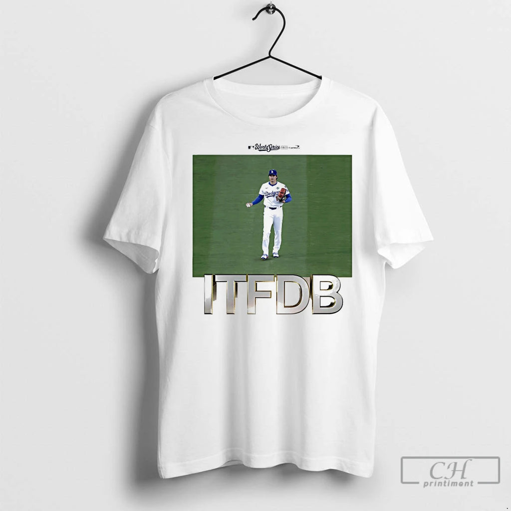 Classic Shohei Ohtani Its Time For Dodger Baseball World Series 2025 Shirt Hoodie Sweatshirt | PurePodTees.com