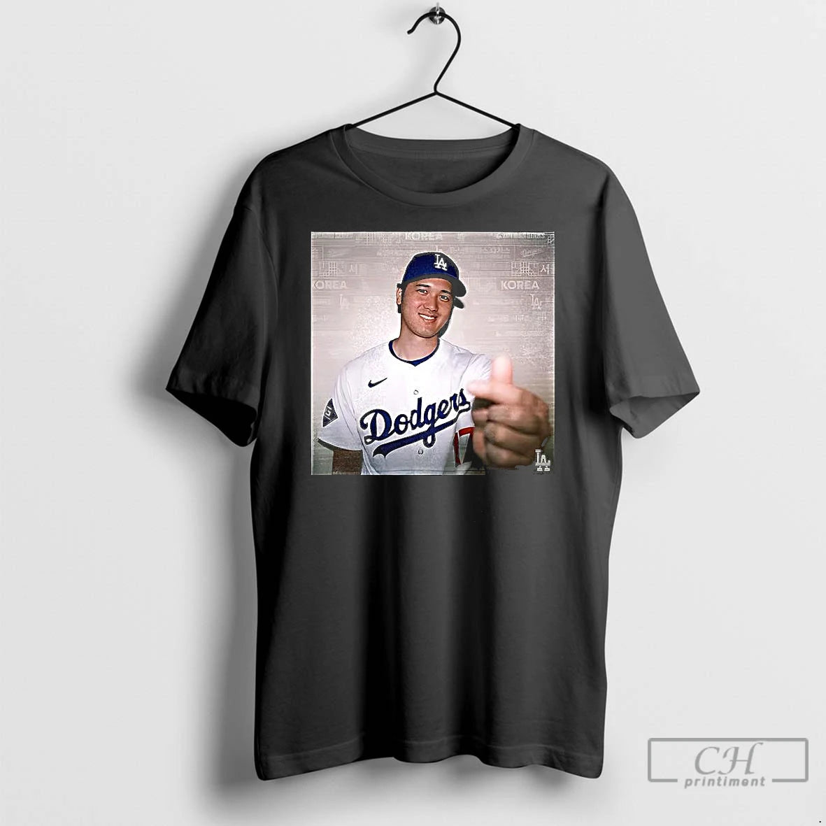 Classic Shohei Ohtani Los Angeles Dodgers World Series 2025 Champions Finger Heart Shirt Hoodie Sweatshirt | PurePodTees.com