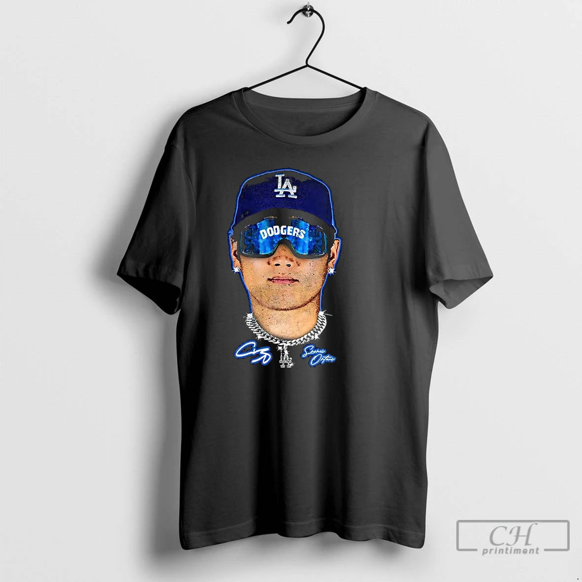 Classic Shohei Ohtani Los Angeles Dodgers World Series Champions 2025 4x Mvp Big Head Signature Shirt Hoodie Sweatshirt