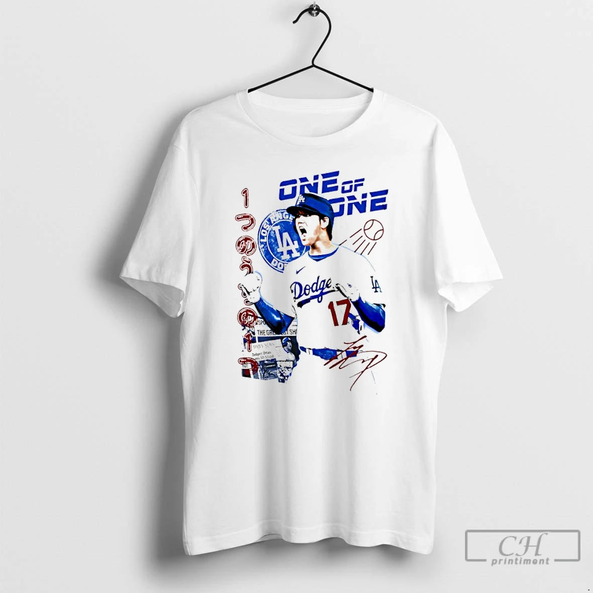 Classic Shohei Ohtani Los Angeles Dodgers One Of One Champions T Shirts Hoodie Sweatshirt | PurePodTees.com