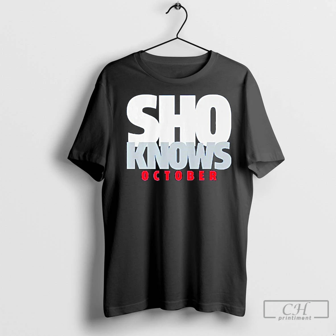 Classic Shohei Ohtani Mlb Los Angeles Dodgers Sho Knows October Ornaments Shirt Hoodie Sweatshirt | PurePodTees.com
