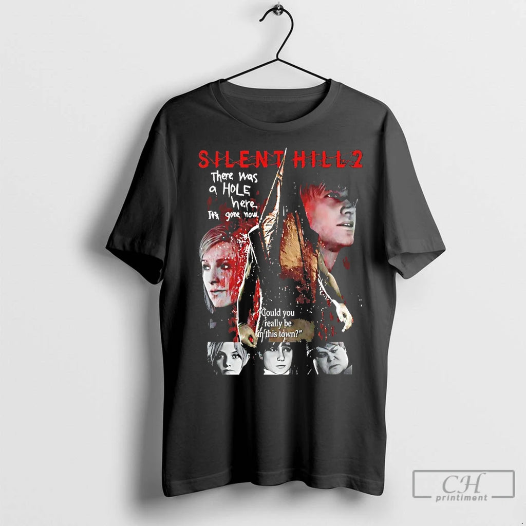 Classic Silent Hill 2 There Was A Hole Here Its Gone Now Shirt Hoodie Sweatshirt | PurePodTees.com