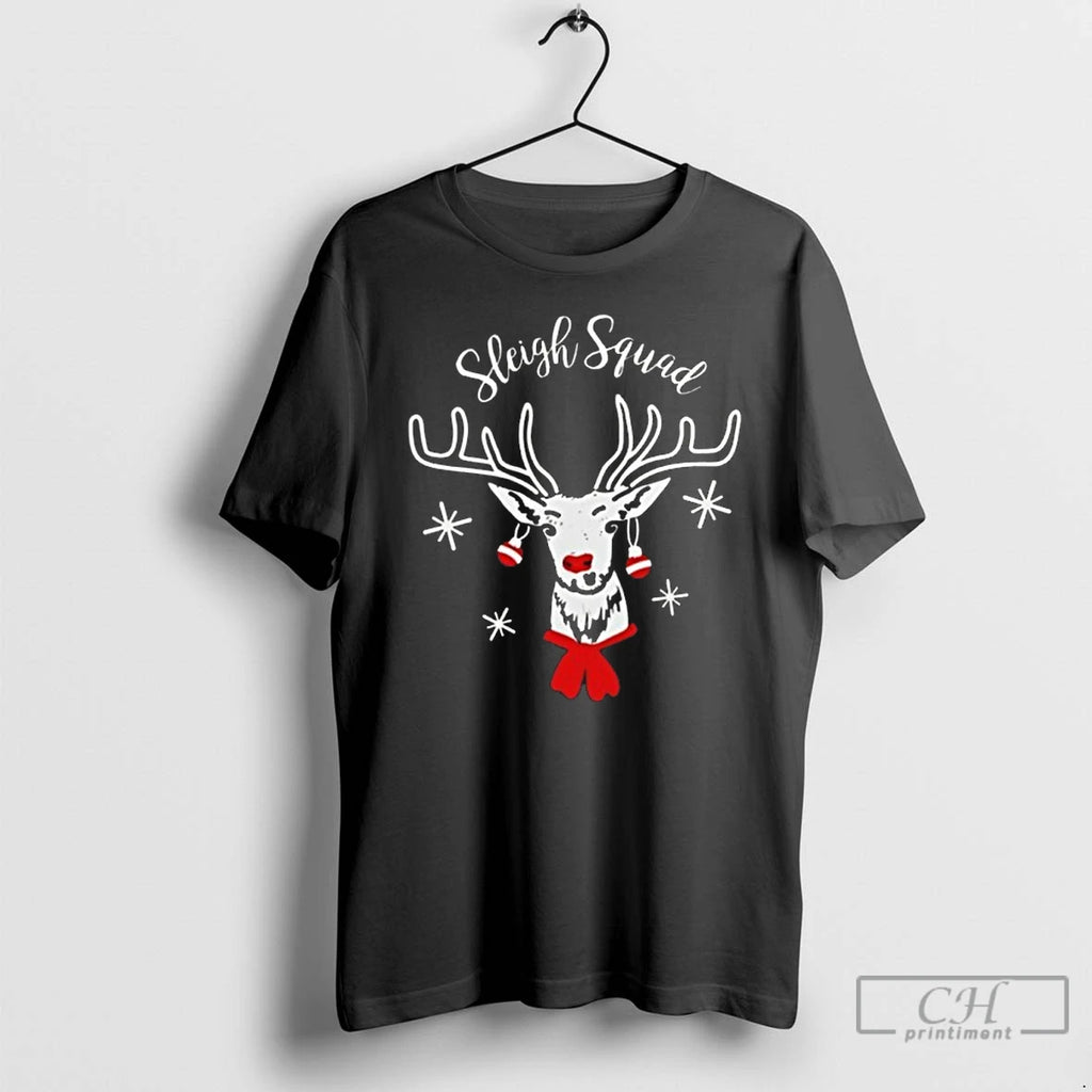 Classic Sleigh Squad Christmas 2025 Shirt Hoodie Sweatshirt | PurePodTees.com