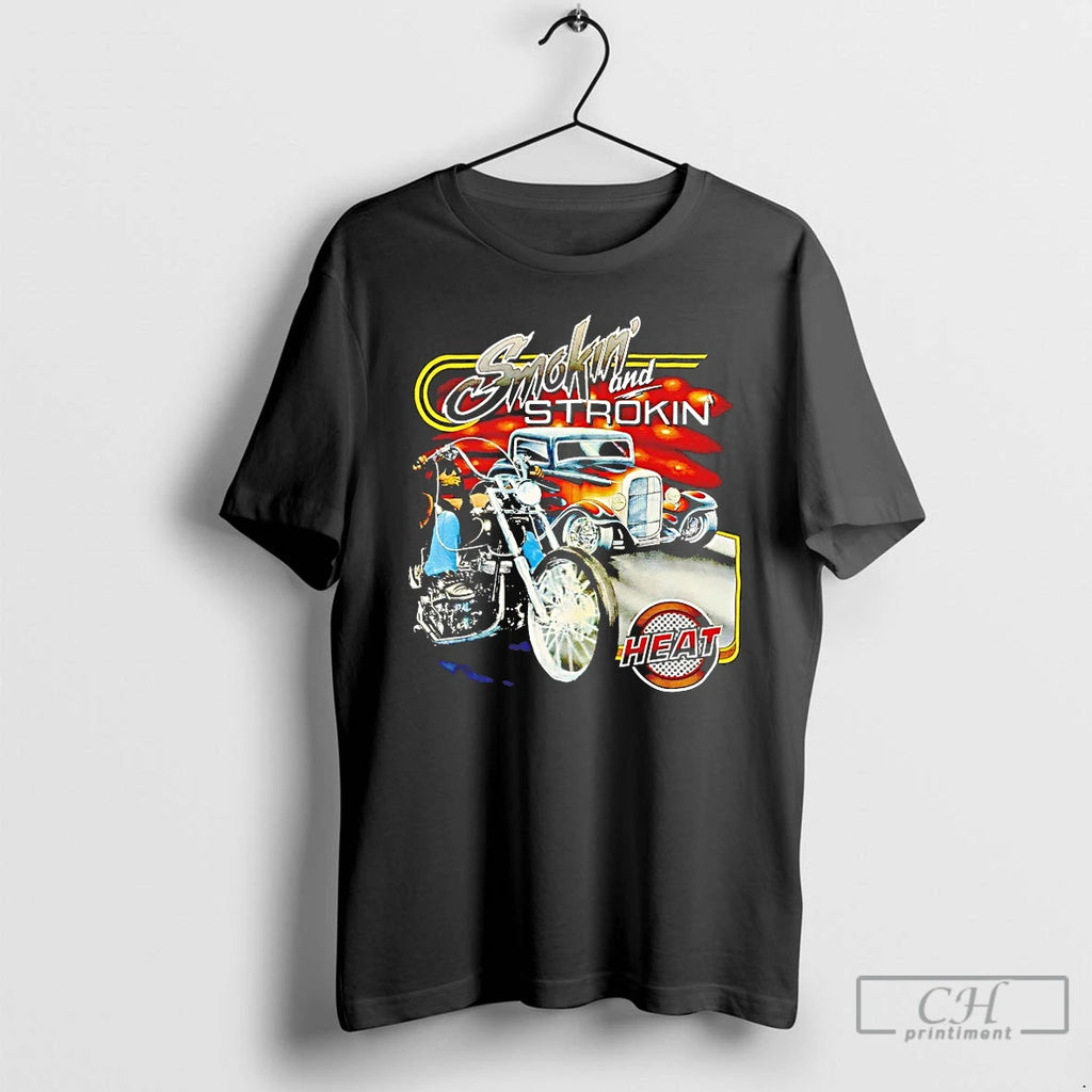 Classic Smokin And Strokin Heat Vintage Shirt Hoodie Sweatshirt | PurePodTees.com