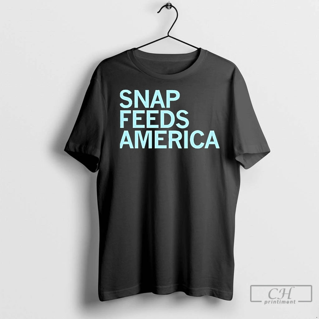 Classic Snap Feeds America Shirt Hoodie Sweatshirt | PurePodTees.com