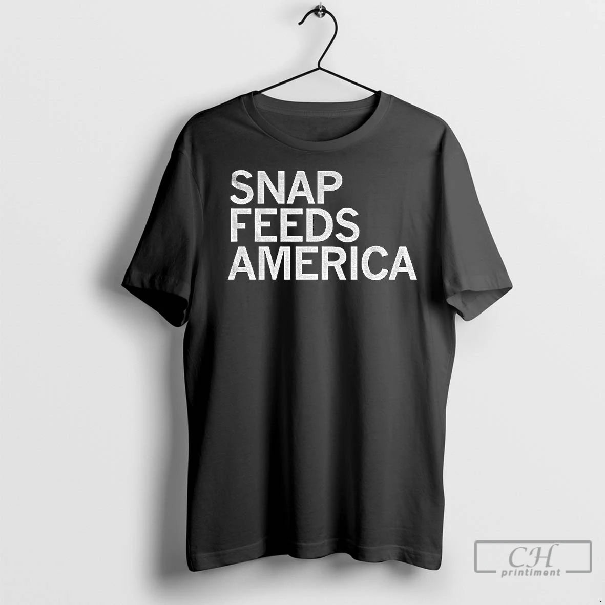 Classic Snap Feeds America Text Shirt Hoodie Sweatshirt | PurePodTees.com