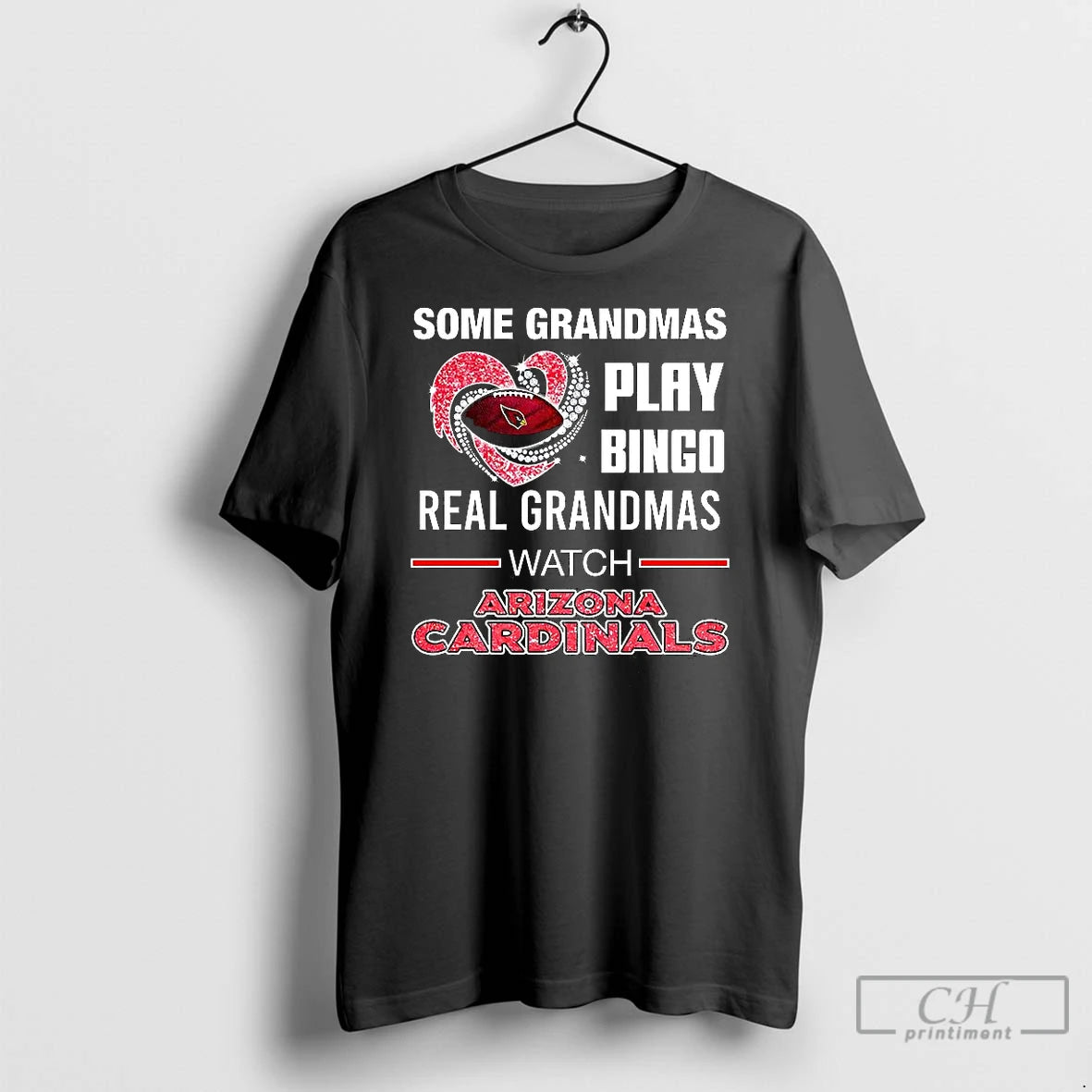 Classic Some Grandmas Play Bingo Real Grandmas Watch Arizona Cardinals Match Football Lover Shirt Hoodie Sweatshirt