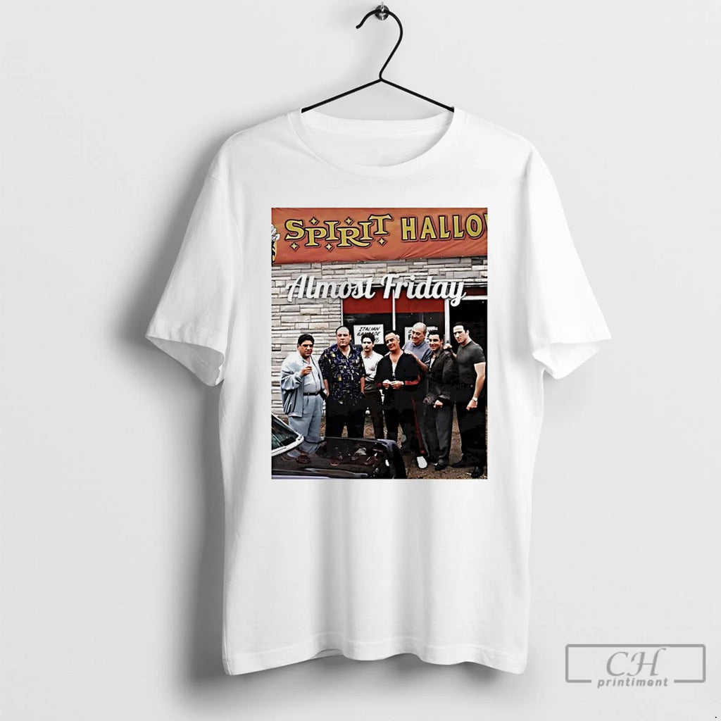 Classic Sopranos Spirit Almost Friday Halloween 2025 T Shirts Hoodie Sweatshirt | PurePodTees.com