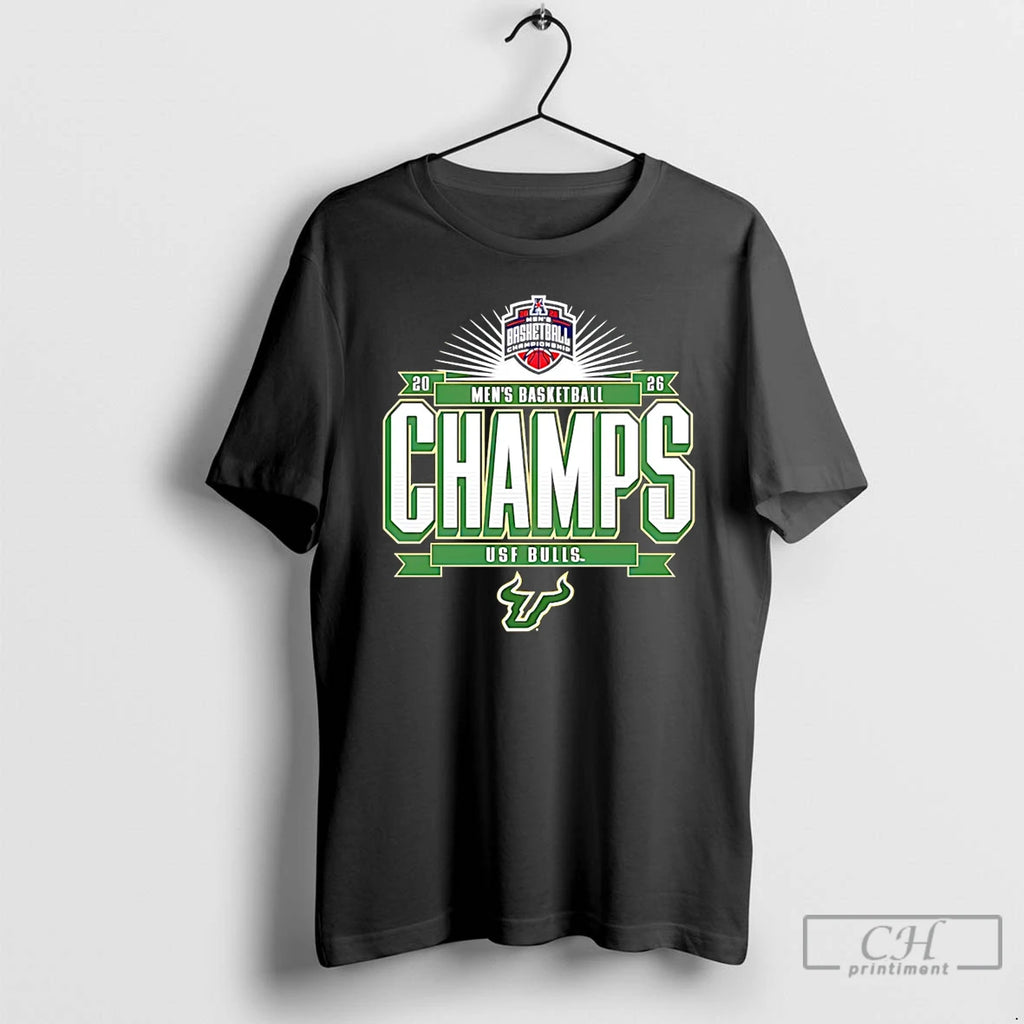 Classic South Florida Bulls 2026 American Conference Mens Basketball Tournament Champions Classic T Shirts Sweater