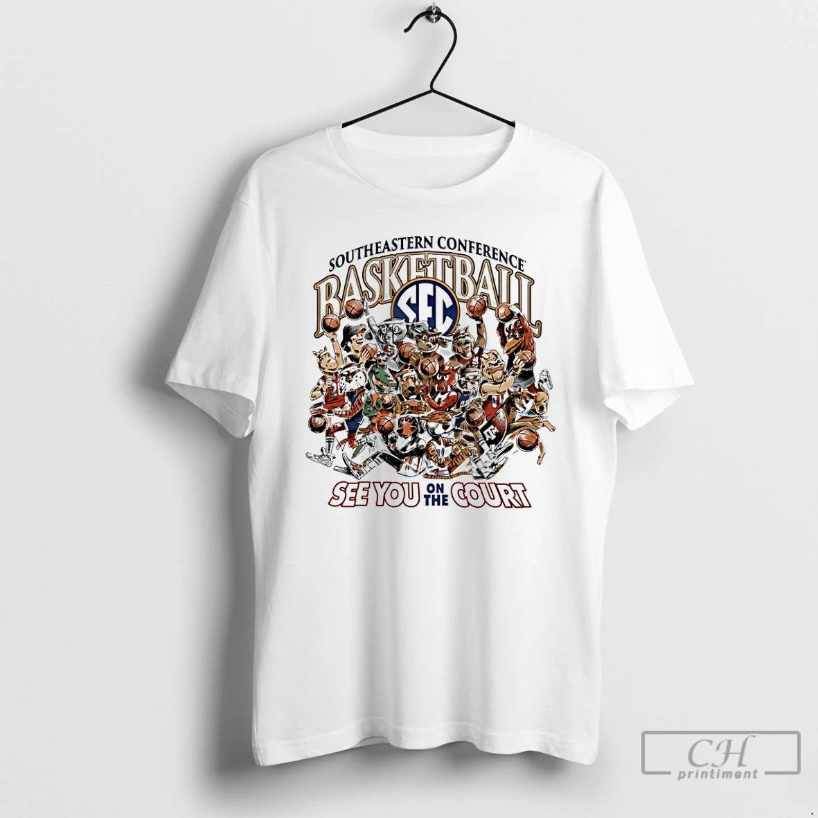 Classic Southeastern Conference See You On The Court Mississippi State Sec Ballers Mascot T Shirts Hoodie Sweatshirt