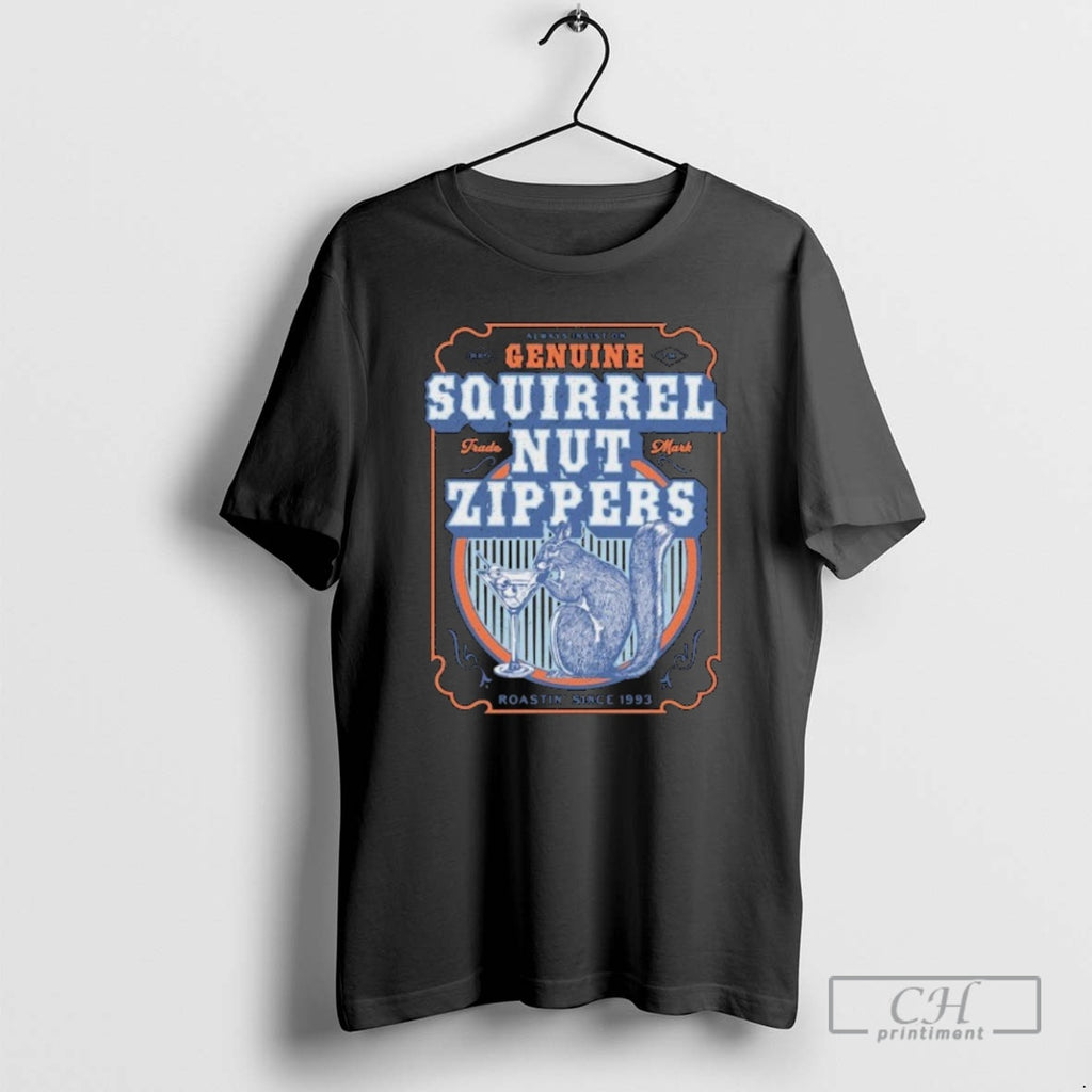 Classic Squirrel Nut Zippers Roastin Since 1993 Martini Shirt Sweater