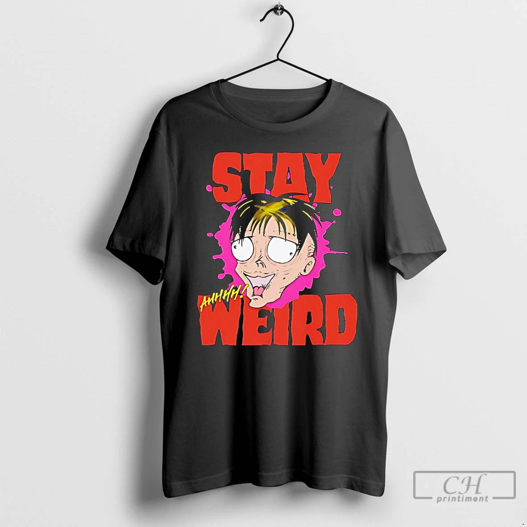 Classic Stay Weird Cartoon T Shirts Hoodie Sweatshirt | PurePodTees.com