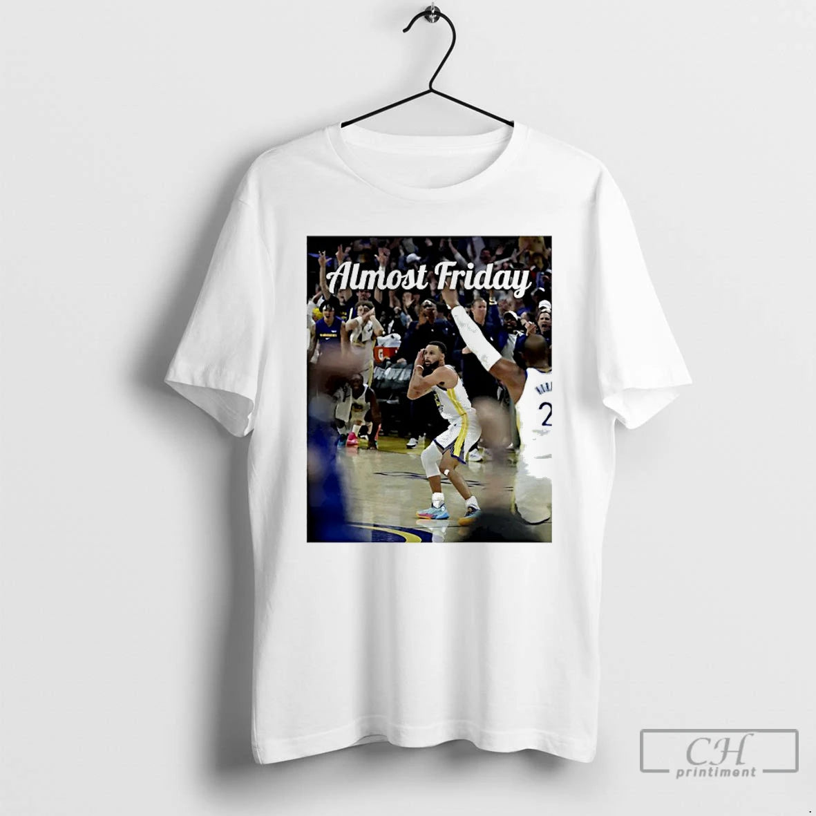 Classic Stephen Curry Night Night Almost Friday T Shirts Hoodie Sweatshirt | PurePodTees.com
