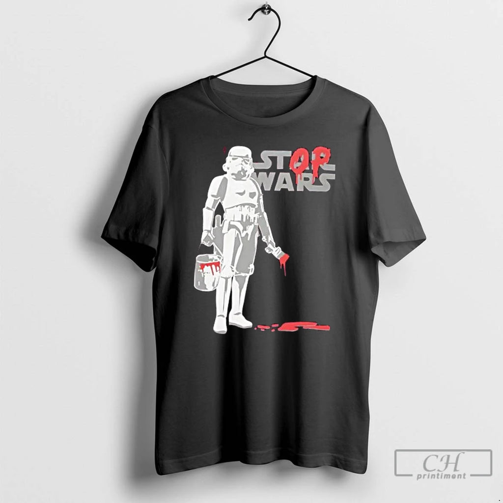 Classic Stop Wars Peaceful Rebel Street Art T Shirts Hoodie Sweatshirt | PurePodTees.com