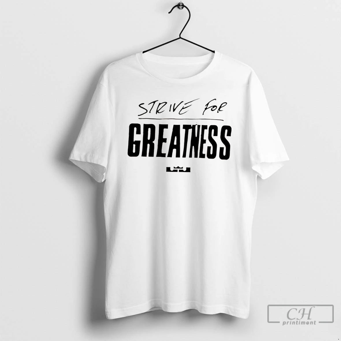 Classic Strive For Greatness Lebron Jamess Legendary T Shirts Hoodie Sweatshirt | PurePodTees.com