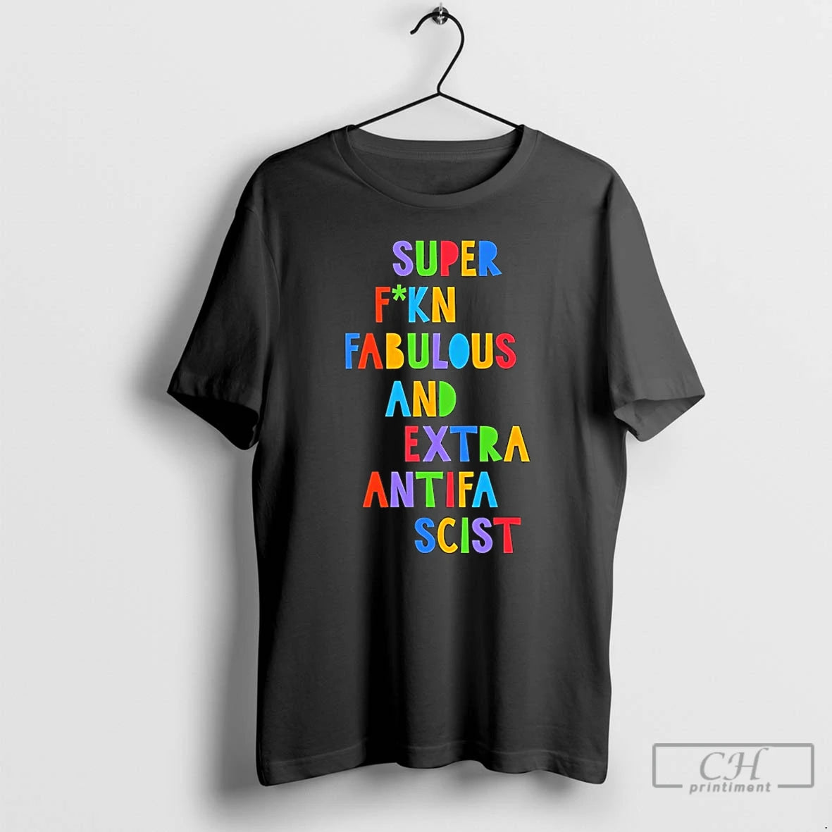 Classic Super Fkn Fabulous And Extra Antifa Scist Shirt Hoodie Sweatshirt | PurePodTees.com