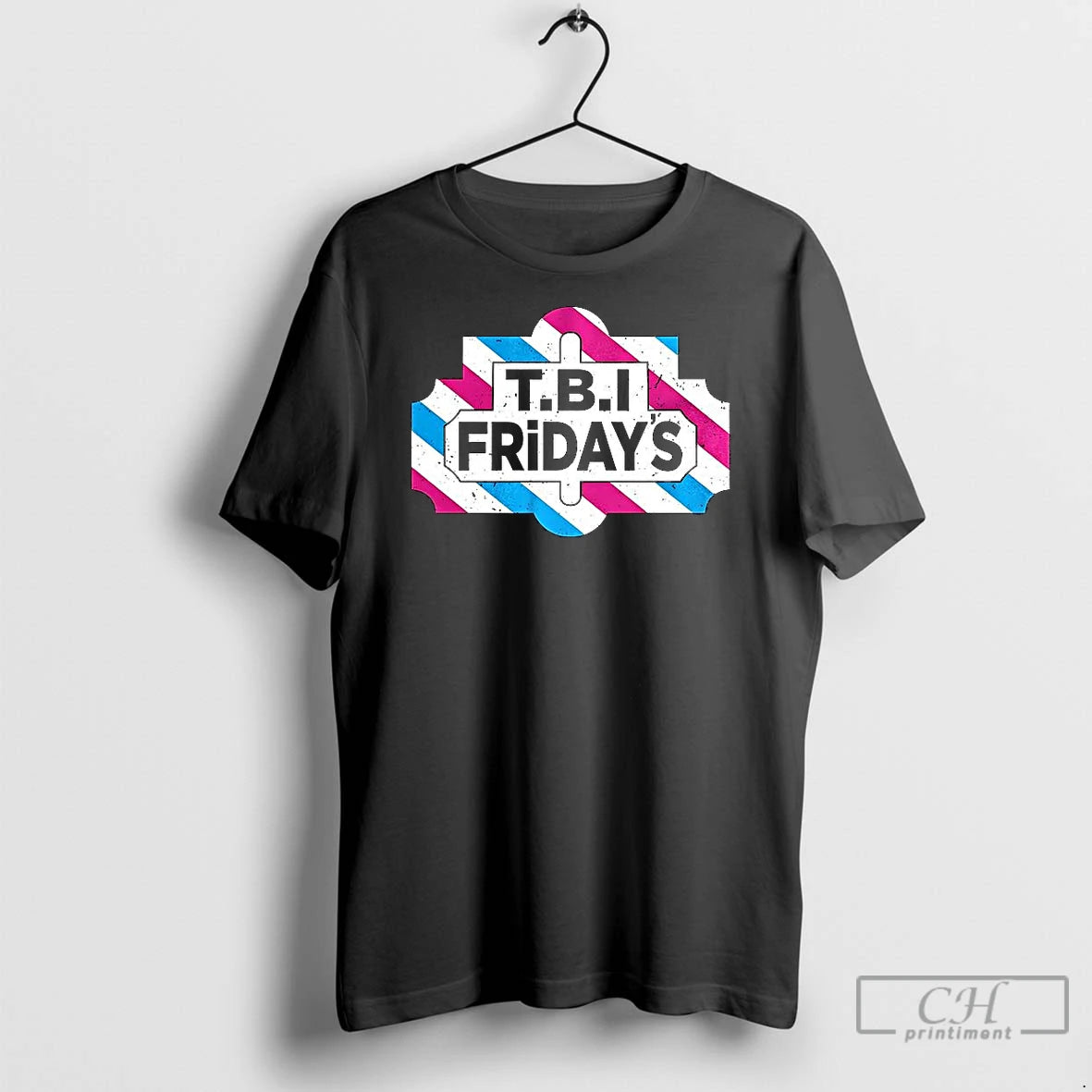 Classic Tbi Friday Transgender Pride Flag Logo Shirt Hoodie Sweatshirt | PurePodTees.com
