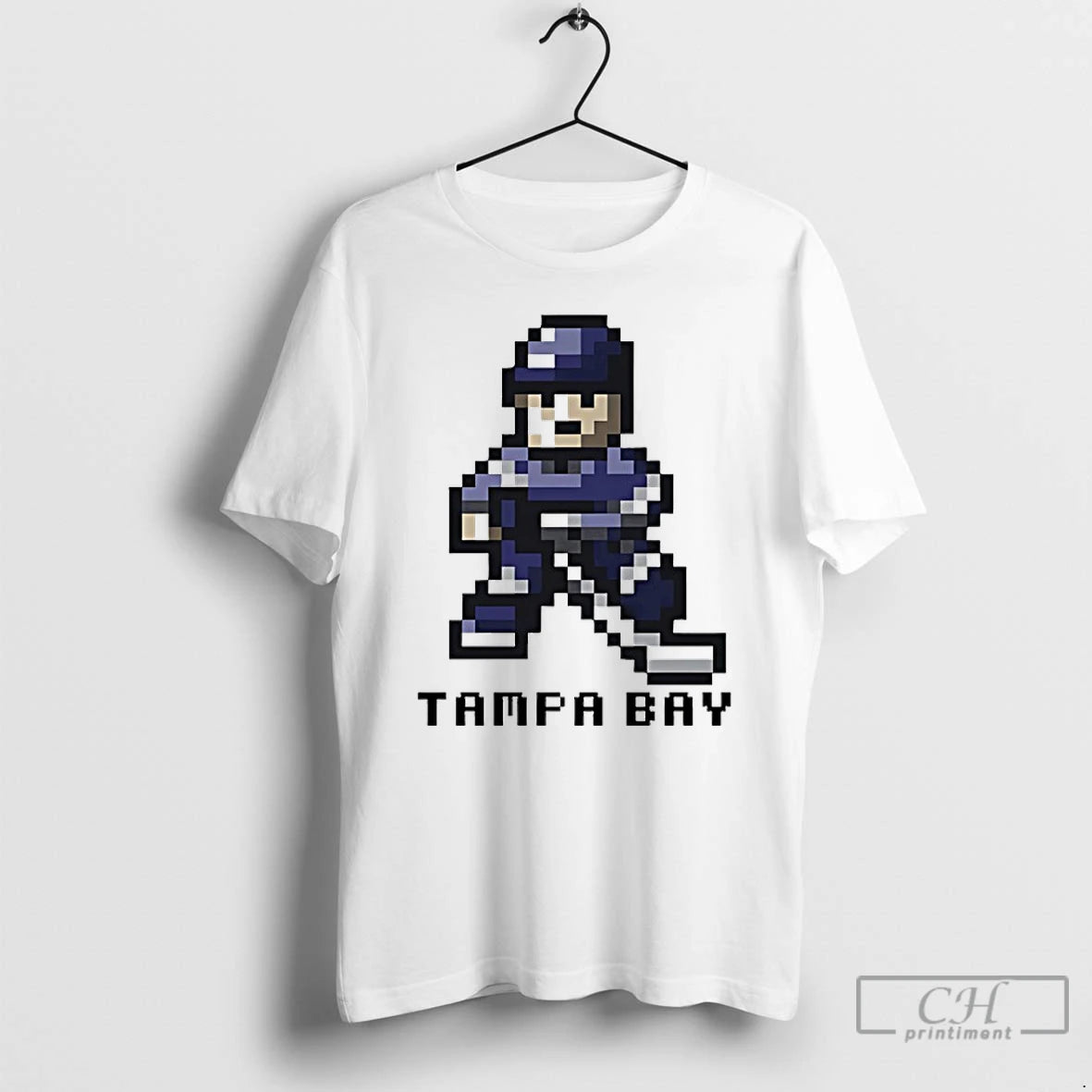 Classic Tampa Bay Lightning Hockey 8 Bit Retro Baller T Shirts Hoodie Sweatshirt | PurePodTees.com