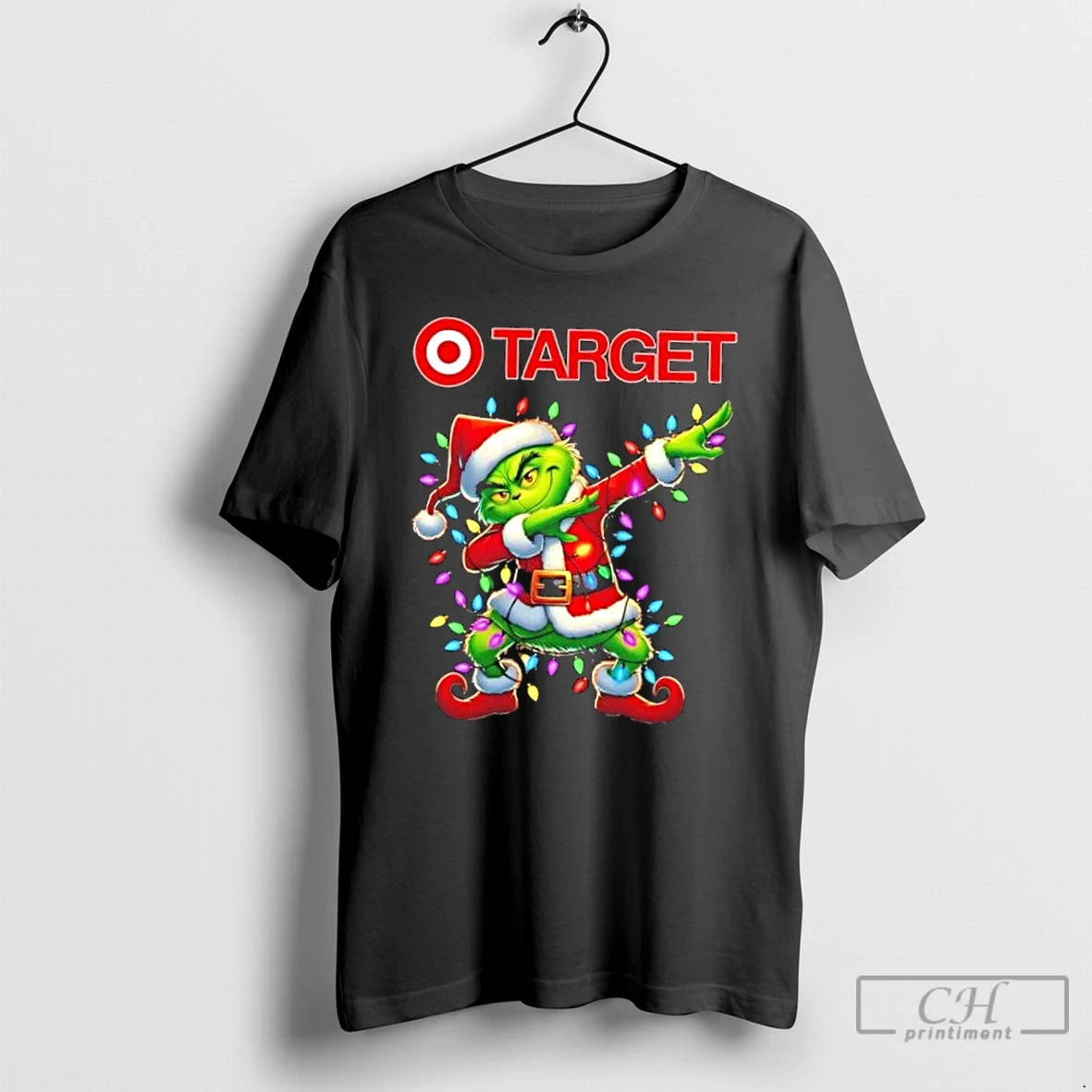Classic Target Grinch Dabbing Merry Christmas T Shirts Hoodie Sweatshirt | PurePodTees.com