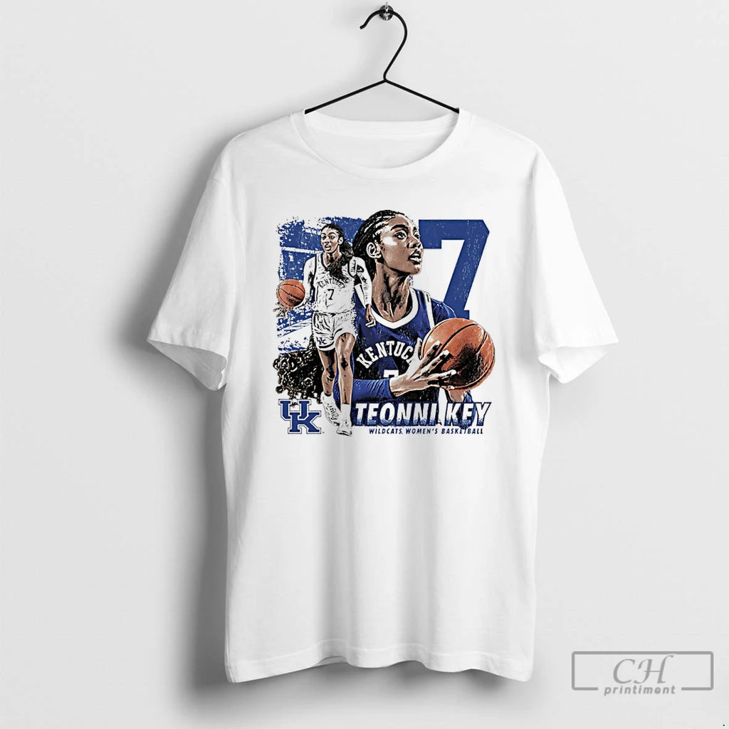 Classic Teonni Key 7 Kentucky Wildcats Volleyball Player Graphic Shirt Hoodie Sweatshirt | PurePodTees.com