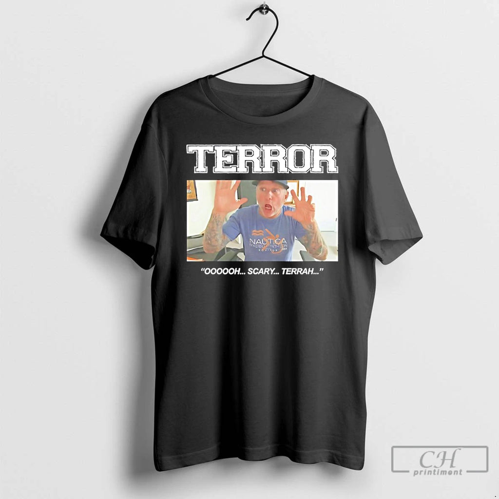 Classic Terror Oooooh Scary Terrah T Shirts Hoodie Sweatshirt | PurePodTees.com