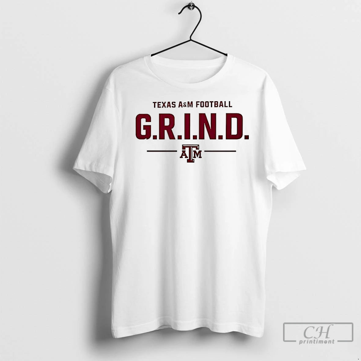 Classic Texas Am Fotball G R I N D Logo Shirt Hoodie Sweatshirt | PurePodTees.com
