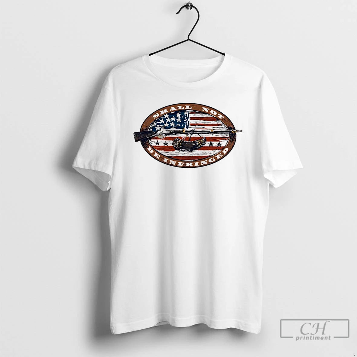 Classic The 2nd Amendment Made In Usa Shall Not Be Infringed Graphic T Shirts Hoodie Sweatshirt | PurePodTees.com