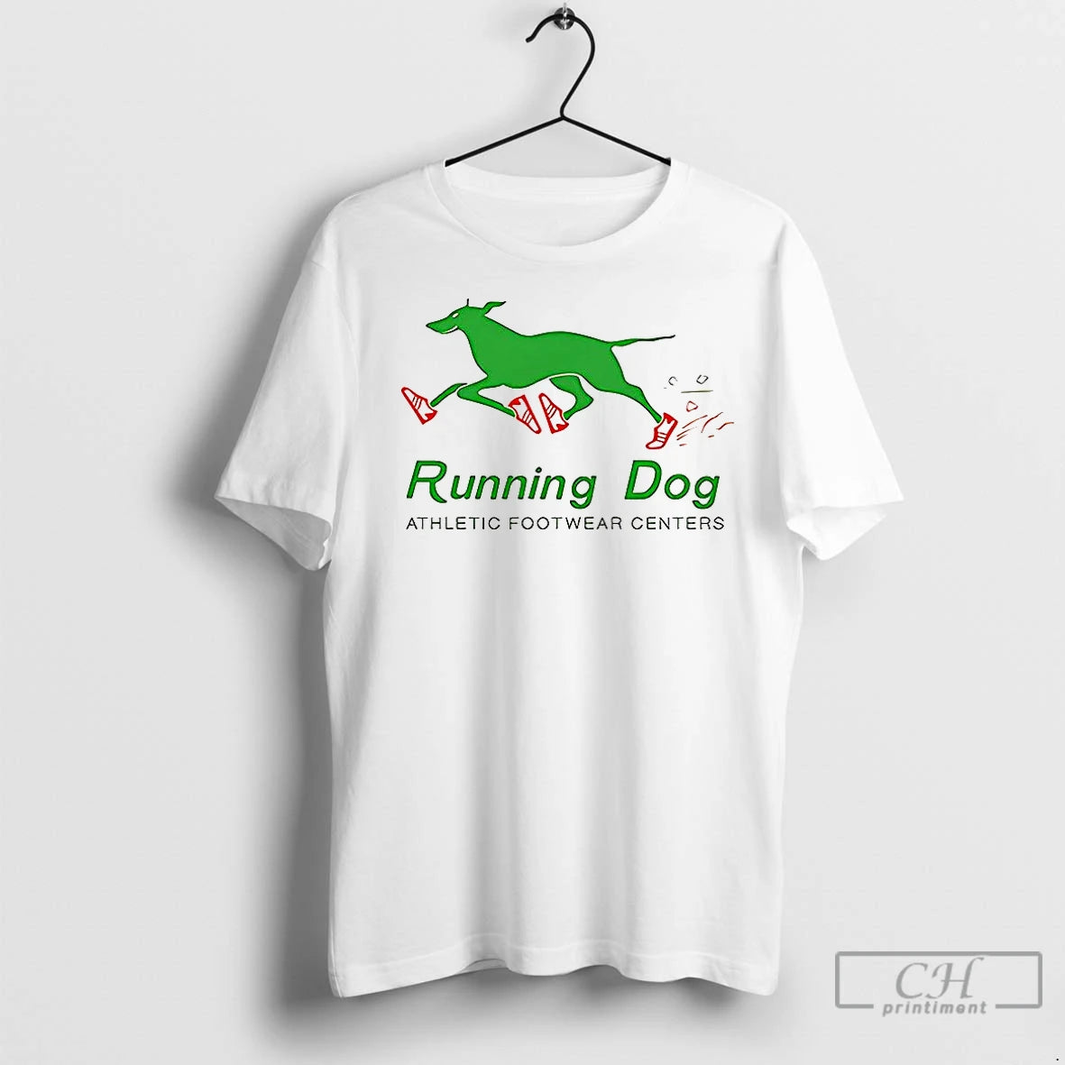 Classic The Big Chill Running Dog Athletic Footwear Centers Logo Shirt Hoodie Sweatshirt | PurePodTees.com
