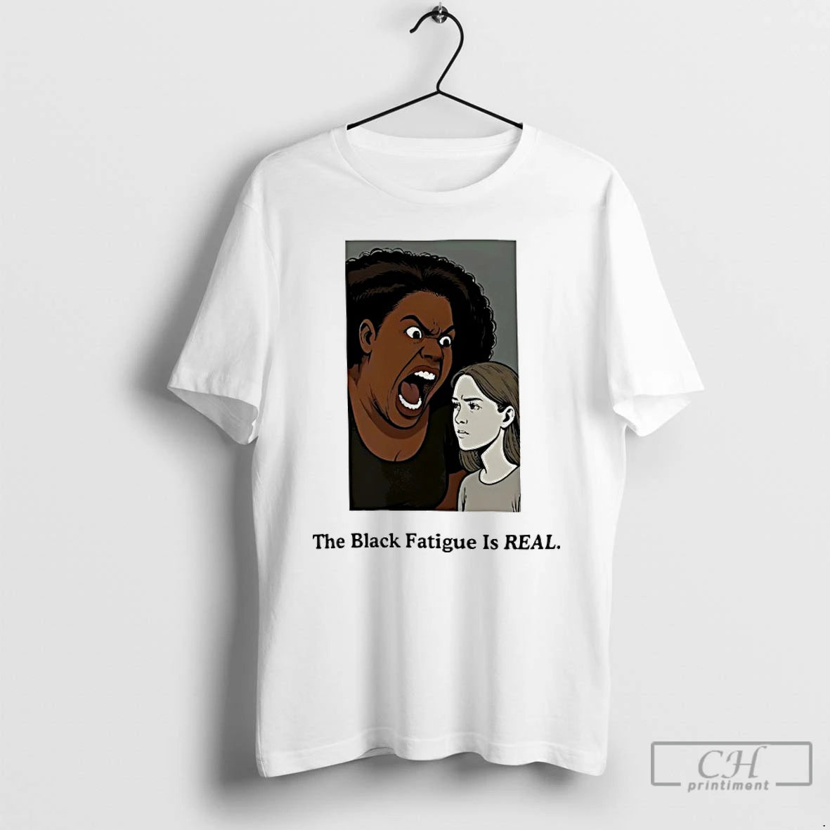 Classic The Black Fatigue Is Real T Shirts Hoodie Sweatshirt | PurePodTees.com