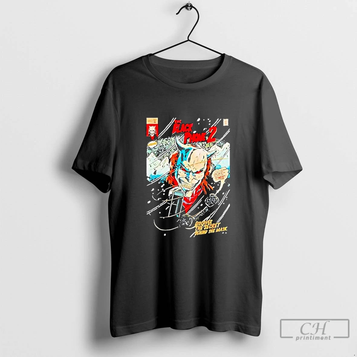Classic The Black Phone 2 2025 Comic By Swangzhel T Shirts Hoodie Sweatshirt | PurePodTees.com