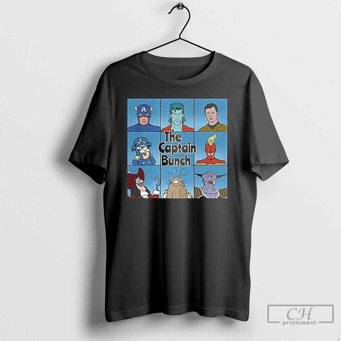 Classic The Captain Bunch The Brady Bunch Cartoon T Shirts Hoodie Sweatshirt | PurePodTees.com