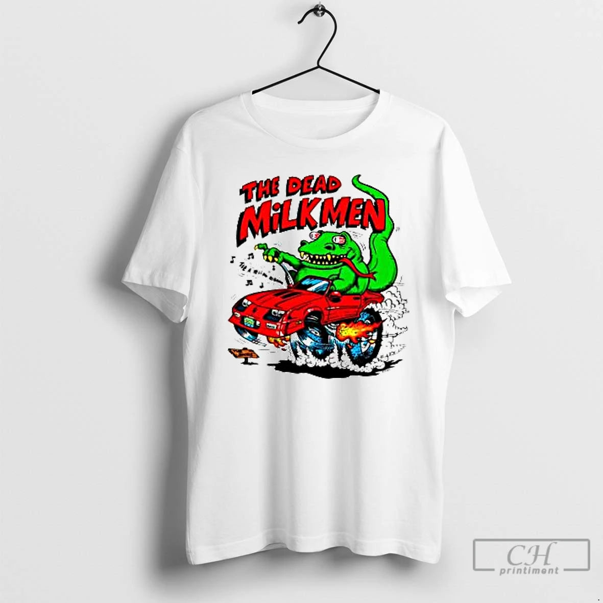 Classic The Dead Milkmen Biglizard In My Backyard T Shirts Hoodie Sweatshirt | PurePodTees.com