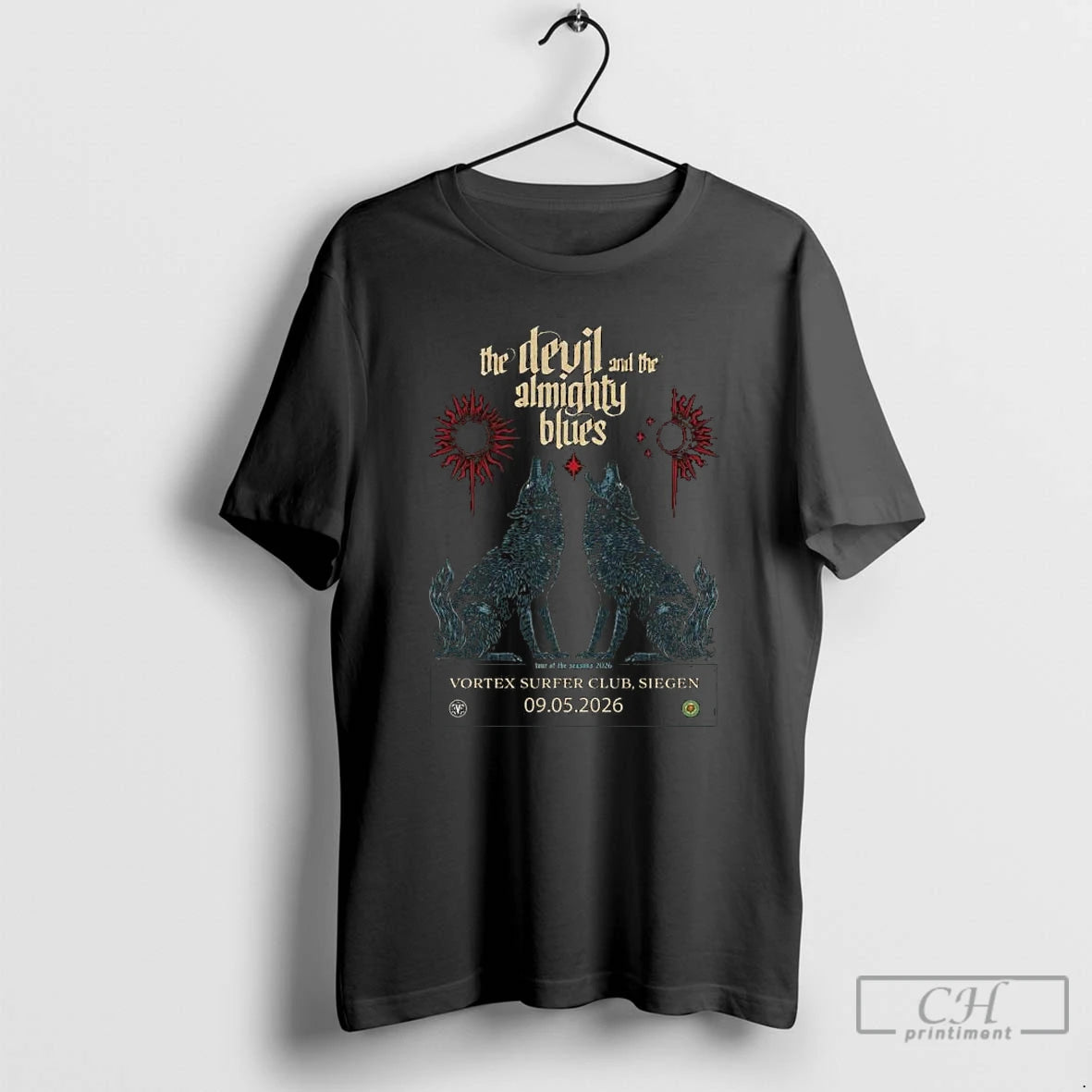 Classic The Devil And The Almighty Blues Tour Of The Seasons 2026 Long Sleve Shirt Hoodie Sweatshirt | PurePodTees.com