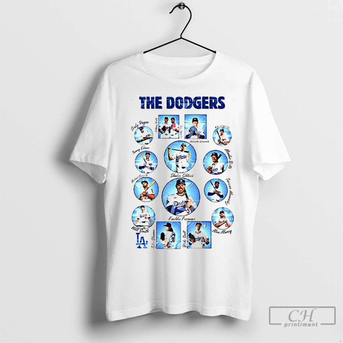 Classic The Dodgers Los Angeles Dodgers All Team Mlb Baseball World Series 2025 Signatures Shirt Hoodie Sweatshirt