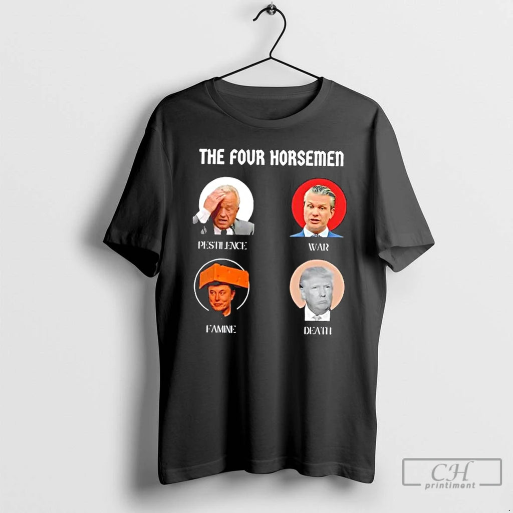 Classic The Four Horsemen Donald Trump Death Shirt Hoodie Sweatshirt | PurePodTees.com