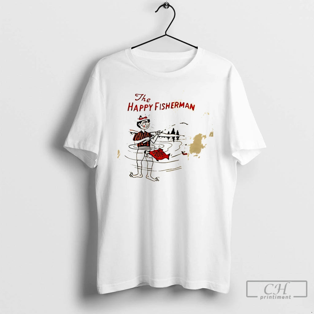 Classic The Happy Fisherman Fish Blowjob Man Graphic