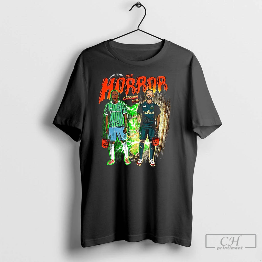 Classic The Horror Cascadia Cup Halloween Shirt Hoodie Sweatshirt | PurePodTees.com