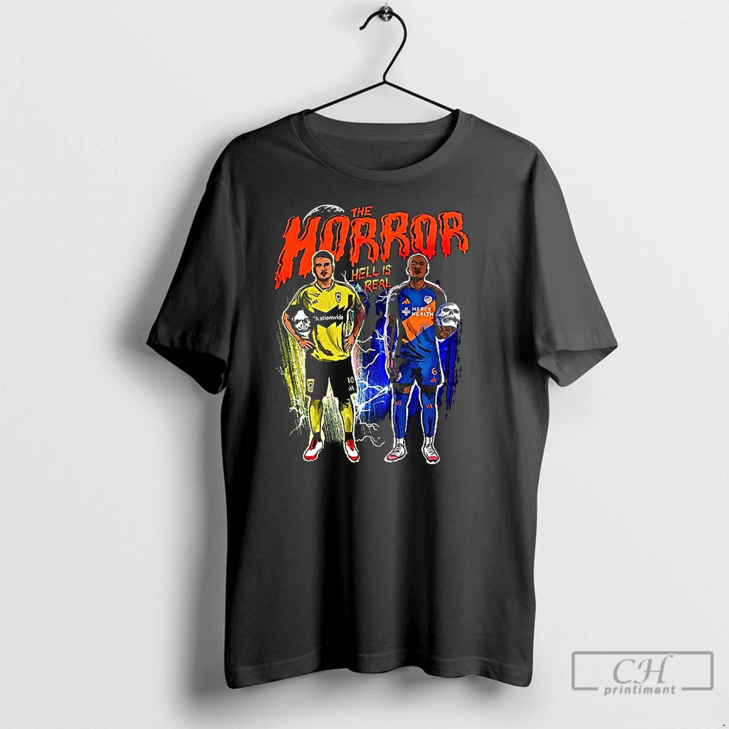Classic The Horror Hell Is Real Halloween Shirt Hoodie Sweatshirt | PurePodTees.com