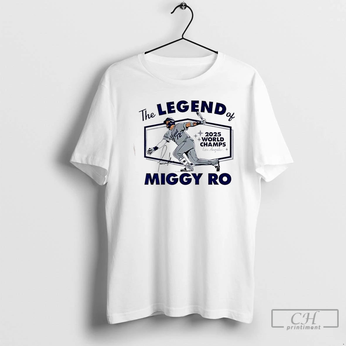 Classic The Legend Of Miguel Rojas Los Angeles Dodgers T Shirts Hoodie Sweatshirt | PurePodTees.com
