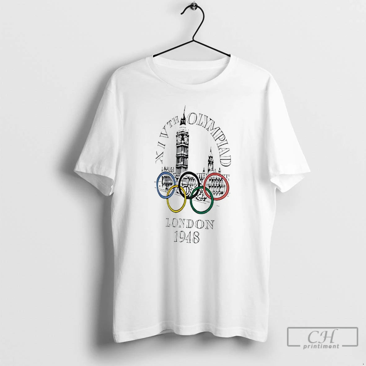 Classic The Olympic Heritage Collection London 1948 Logo T Shirts Hoodie Sweatshirt | PurePodTees.com