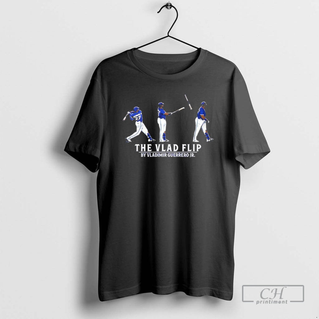 Classic The Vlad Flip By Vladimir Guerrero Jr Toronto Blue Jays Baseball Shirt Sweater